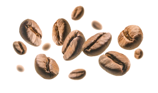 coffee beans levitate white background removebg preview